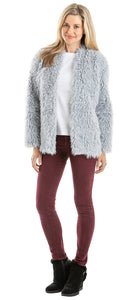 Beautiful and soft faux fur jacket. 