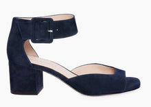 Load image into Gallery viewer, The Uliss by Pelle Moda is the sister to a Pelle Moda best seller Berlin. Uliss features a chunky heel and squared toe.    Features an adjustable buckle and leather outsole.  Heel height is approximately 2 inches.
