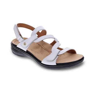 Look no further for standout style-- the much-loved Miami sandal has become a seasonal staple. With a unique zig-zag strap configuration and three points of adjustability, Miami hugs the foot and ensures a snug fit that's both comfortable and flattering. Features a removable comfort footbed and a slip-resistant outsole. Heel height approximately 1.25".