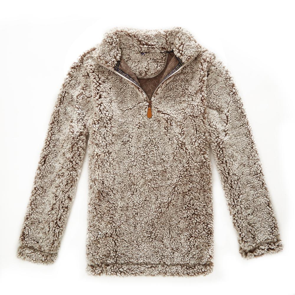 Beautiful and soft sherpa pullover with pockets. 